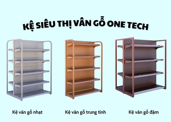 Kệ có đa dạng màu sắc 